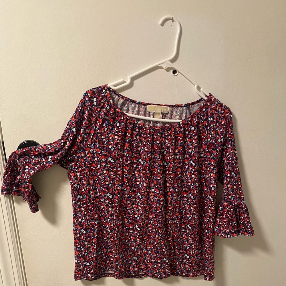 Michael Kors Floral Blouse